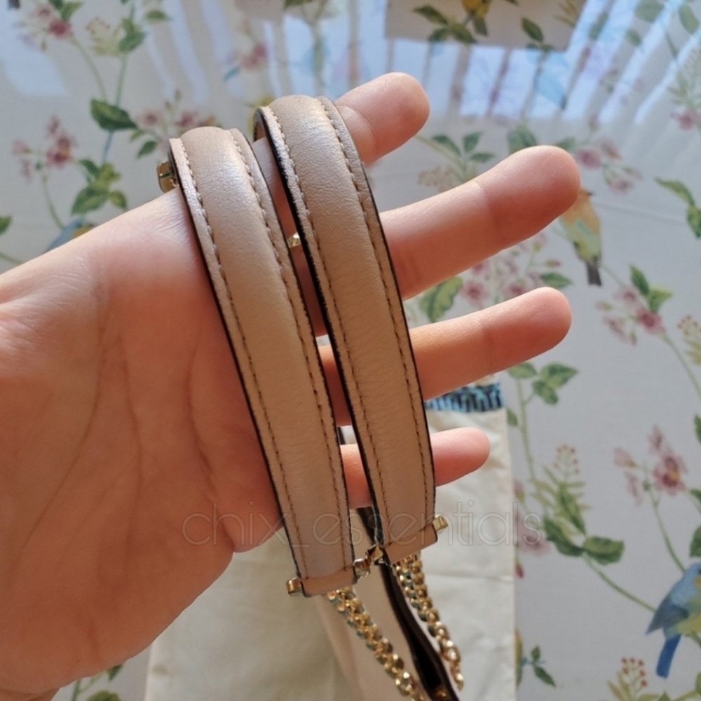 ✨️HostPick 4/7💕Tory Burch Frida Swingpack - Light Oak - Picture 7 of 12